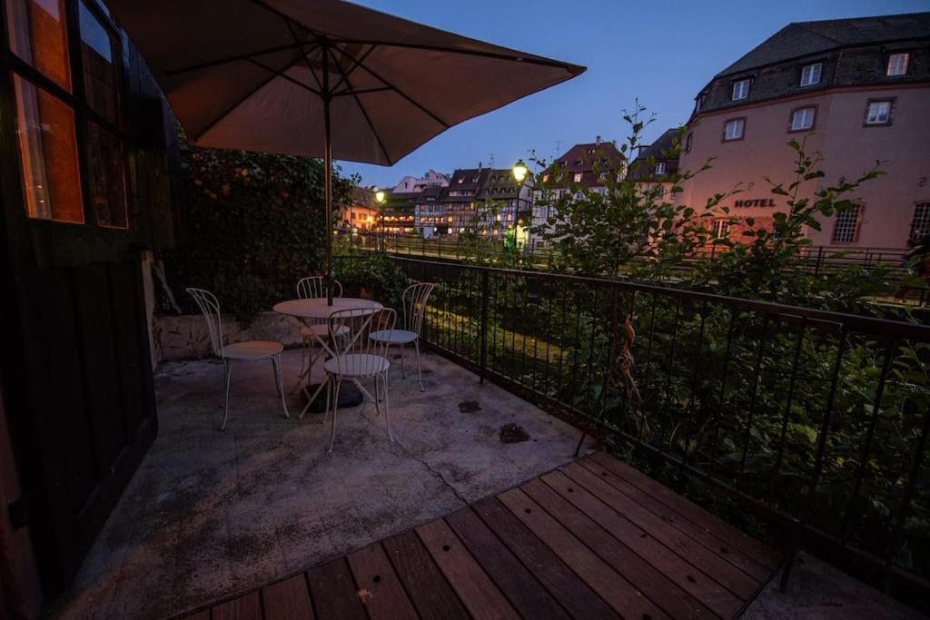 La Maison De L'Eclusier Daire Strazburg Dış mekan fotoğraf